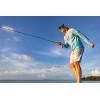 imageHUK Mens Kc Scott Patterned Pursuit Performance Fishing ShirtApex Vert Fade  Marine Blue