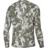 imageHUK Mens Kc Scott Patterned Pursuit Performance Fishing ShirtPhantom Scales  Moss