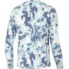 imageHUK Mens Kc Scott Patterned Pursuit Performance Fishing ShirtPhantom Scales  Quiet Harbor