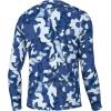 imageHUK Mens Kc Scott Patterned Pursuit Performance Fishing ShirtPhantom Scales  Set Sail