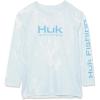 Kelp Wash Heather - Crystal Blue
