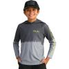 imageHUK Boys Pursuit Patterned Crew Sleeve Performance Shirt for KidsVolcanic Ash