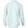 imageHUK Mens Tide Point Pattern Long Sleeve Shirt Fishing Button DownMini Check  Island Paradise