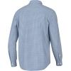 imageHUK Mens Tide Point Pattern Long Sleeve Shirt Fishing Button DownMini Check  Quiet Harbor