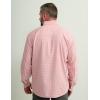 imageHUK Mens Tide Point Pattern Long Sleeve Shirt Fishing Button DownMinicheck  Scarlet Blaze