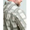 imageHUK Mens Tide Point Pattern Long Sleeve Shirt Fishing Button DownStorm Blue