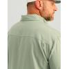 imageHUK Mens Tide Point Solid Long Sleeve Shirt ButtonFog Green