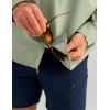 imageHUK Mens Tide Point Solid Long Sleeve Shirt ButtonFog Green
