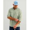 imageHUK Mens Tide Point Solid Long Sleeve Shirt ButtonFog Green