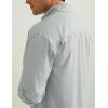 imageHUK Mens Tide Point Solid Long Sleeve Shirt ButtonHarbor Mist