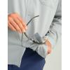 imageHUK Mens Tide Point Solid Long Sleeve Shirt ButtonHarbor Mist