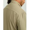 imageHUK Mens Tide Point Solid Long Sleeve Shirt ButtonOverland Trek