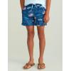 imageHUK Boys Pursuit Volley Pattern QuickDry Shorts for KidsFish and Flags  Set Sail