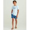 imageHUK Boys Pursuit Volley Pattern QuickDry Shorts for KidsFish and Flags  Set Sail