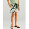imageHUK Boys Pursuit Volley Pattern QuickDry Shorts for KidsFog Green