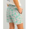 imageHUK Boys Pursuit Volley Pattern QuickDry Shorts for KidsHarbor Mist