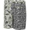 imageHUK Boys Pursuit Volley Pattern QuickDry Shorts for KidsTiki Beach  Harbor Mist