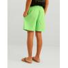 imageHUK Boys Pursuit Volley QuickDry Fishing Shorts for KidsSummer Green