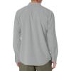 imageHUK Mens Tide Point Long Sleeve Shirt Fishing Button DownChambray  Night Owl