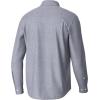 imageHUK Mens Tide Point Long Sleeve Shirt Fishing Button DownChambray  Night Owl