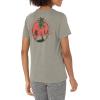imageHUK Womens Short Sleeve Performance Tee  Ladies Fishing TShirtPalmetto  Heather Moss