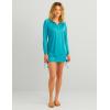 imageHuk Pursuit Coverup Hooded Fishing Dress for WomenAlgiers Blue