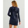 imageHuk Pursuit Coverup Hooded Fishing Dress for WomenNavy