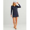 imageHuk Pursuit Coverup Hooded Fishing Dress for WomenNavy