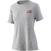imageHUK Womens Short Sleeve Performance Tee  Ladies Fishing TShirtHuk  Bars  Oyster Heather