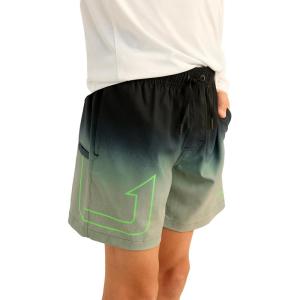 imageHUK Boys Pursuit Volley Pattern QuickDry Shorts for KidsSummer Green