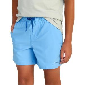 imageHUK Boys Pursuit Volley QuickDry Fishing Shorts for KidsMarolina Blue