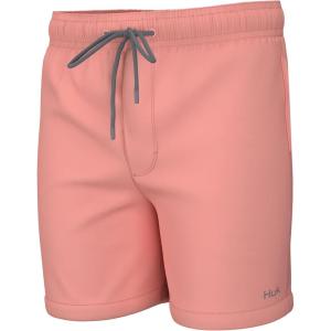 imageHUK Boys Pursuit Volley QuickDry Fishing Shorts for KidsNeon Orange