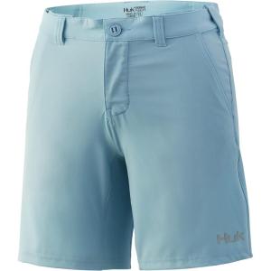imageHUK UnisexChild Rogue Kids QuickDrying Fishing ShortsIce Blue