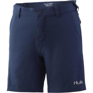 imageHUK UnisexChild Rogue Kids QuickDrying Fishing ShortsSargasso Sea