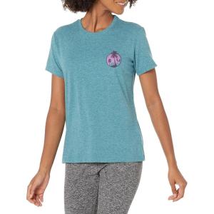 imageHUK Womens Short Sleeve Performance Tee  Ladies Fishing TShirtPalmetto  Shaded Spruce Heather