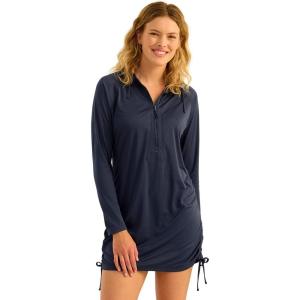 imageHuk Pursuit Coverup Hooded Fishing Dress for WomenNavy