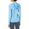 imageHUK Womens Icon X Hoodie UPF 50 LongSleeve Fishing ShirtAzure Blue