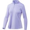imageHUK Womens Icon X Hoodie UPF 50 LongSleeve Fishing ShirtBlack