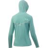 imageHUK Womens Icon X Hoodie UPF 50 LongSleeve Fishing ShirtBright Teal