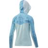 imageHUK Womens Icon X Hoodie UPF 50 LongSleeve Fishing ShirtCurrent Boca Grande