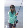 imageHUK Womens Icon X Hoodie UPF 50 LongSleeve Fishing ShirtElectric Green