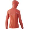 imageHUK Womens Icon X Hoodie UPF 50 LongSleeve Fishing ShirtFusion Coral