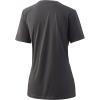 imageHUK Womens Performance Fishing Crew Tee  Ladies TShirtSunburst  Charcoal Grey