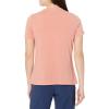 imageHUK Womens Performance Fishing Crew Tee  Ladies TShirtSunburst  Fusion Coral