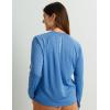 imageHUK Womens Pursuit Long Sleeve Performance Shirt  Sun ProtectionQuiet Harbor