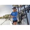 imageHUK Womens Pursuit Long Sleeve Performance Shirt  Sun ProtectionQuiet Harbor