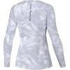 imageHUK Womens Pursuit Patterned Crew Sleeve Performance ShirtMossy Oak Stormwater Bonefish