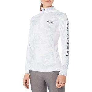 imageHUK Womens Icon X Hoodie UPF 50 LongSleeve Fishing ShirtKenai
