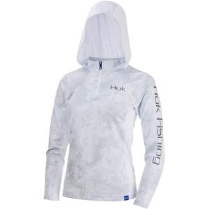 imageHUK Womens Icon X Hoodie UPF 50 LongSleeve Fishing ShirtSubphantis Sub Zero