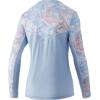 imageHUK Womens Icon X Camo Long Sleeve Performance Fishing ShirtTide Change  Horizon